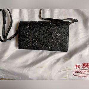 Coach studded crossbody
